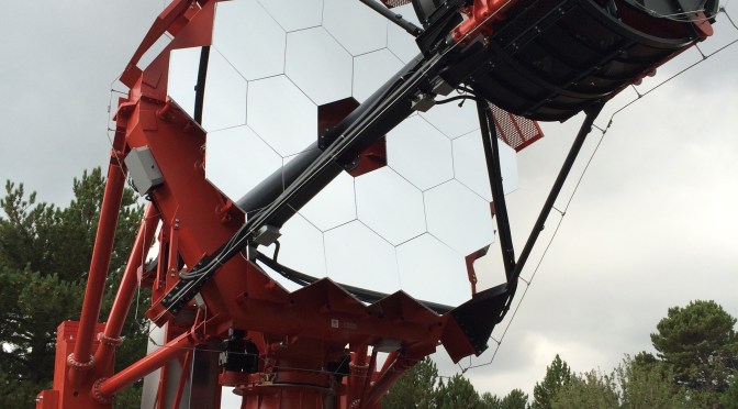 Inauguration of ASTRI SST-2M telescope, Cherenkov Telescope Array